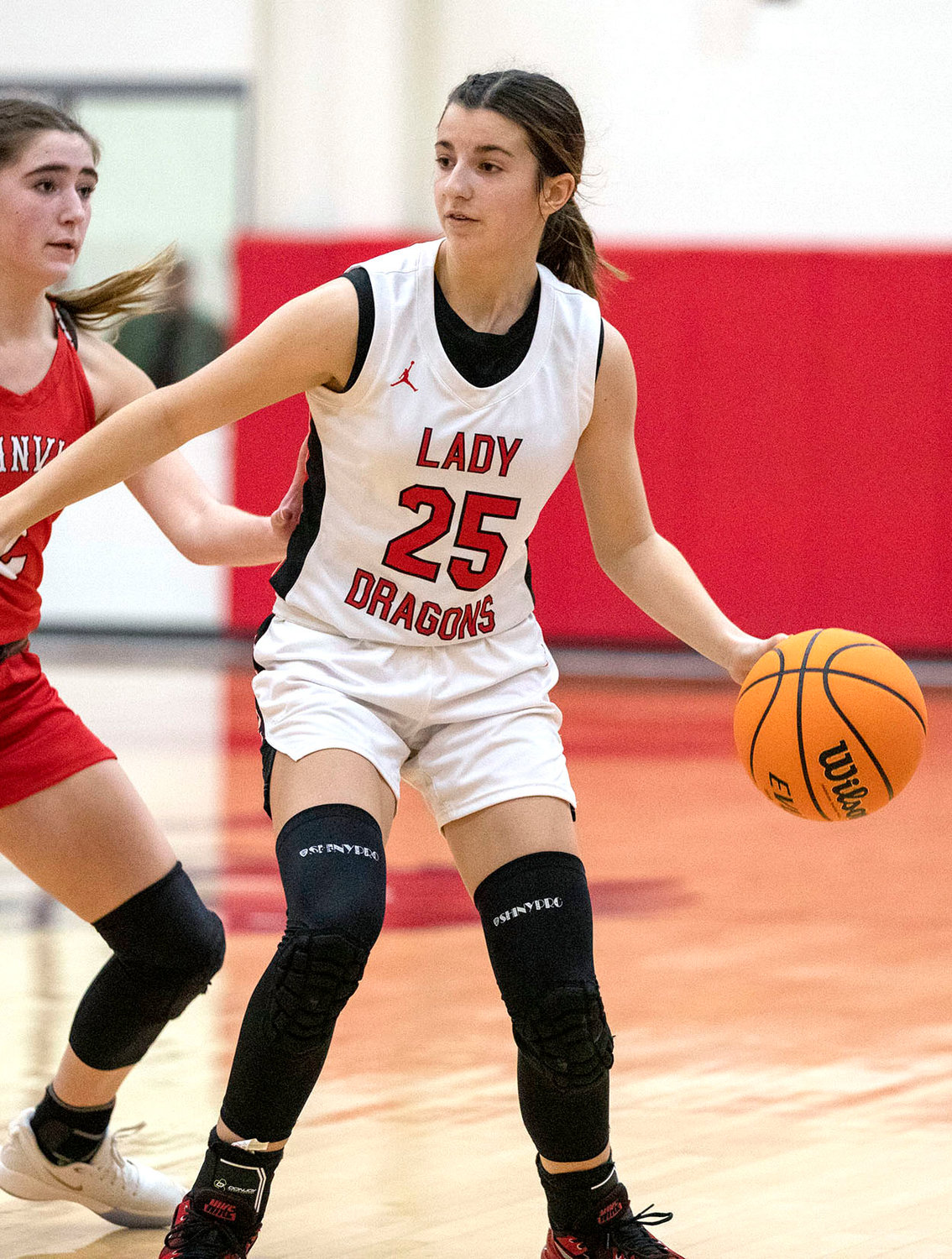 Dragons rolling along Purcell Register